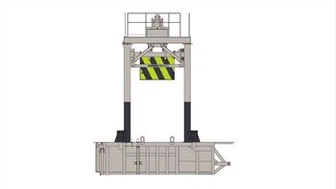 สถานีเก็บขยะแนวตั้ง